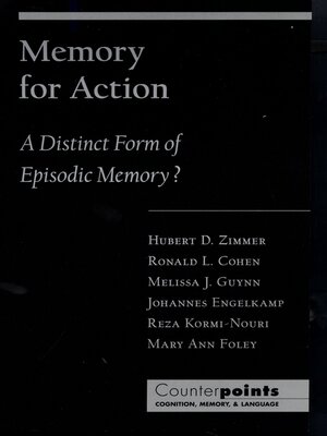 cover image of Memory for Action